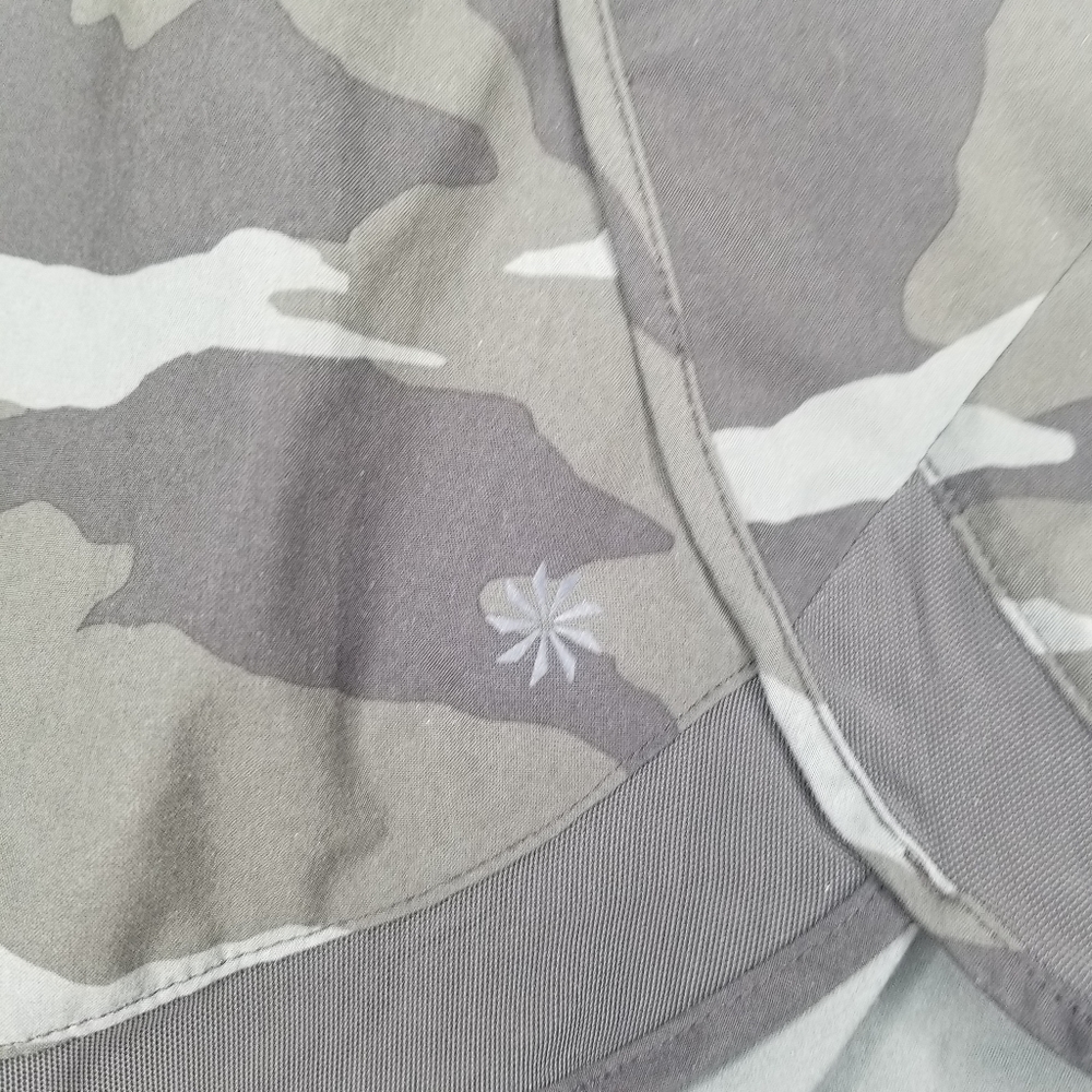 ATHLETA Mesh Racer Run Printed Short - Picture 8 of 14